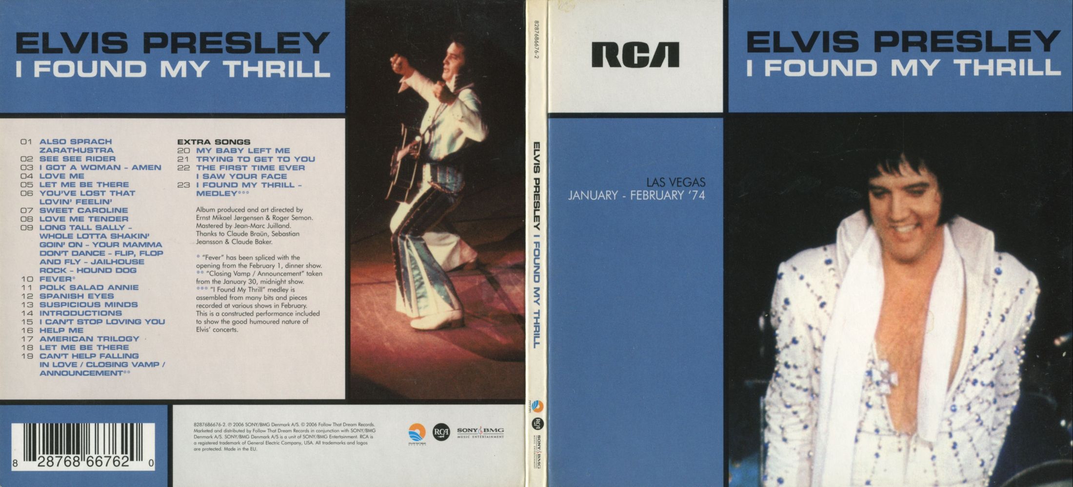 Elvis Presley  I Found My Thrill : Front + Back